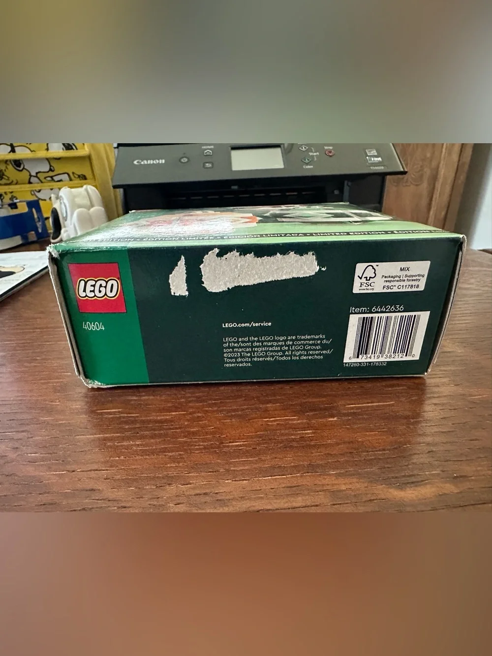 BNIB! RETIRED SET LEGO (40604) Hanging Ornaments Christmas Tree Decor